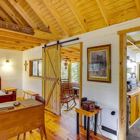 Secluded Tallassee Cabin With Fire Pit And Porch! Dış mekan fotoğraf