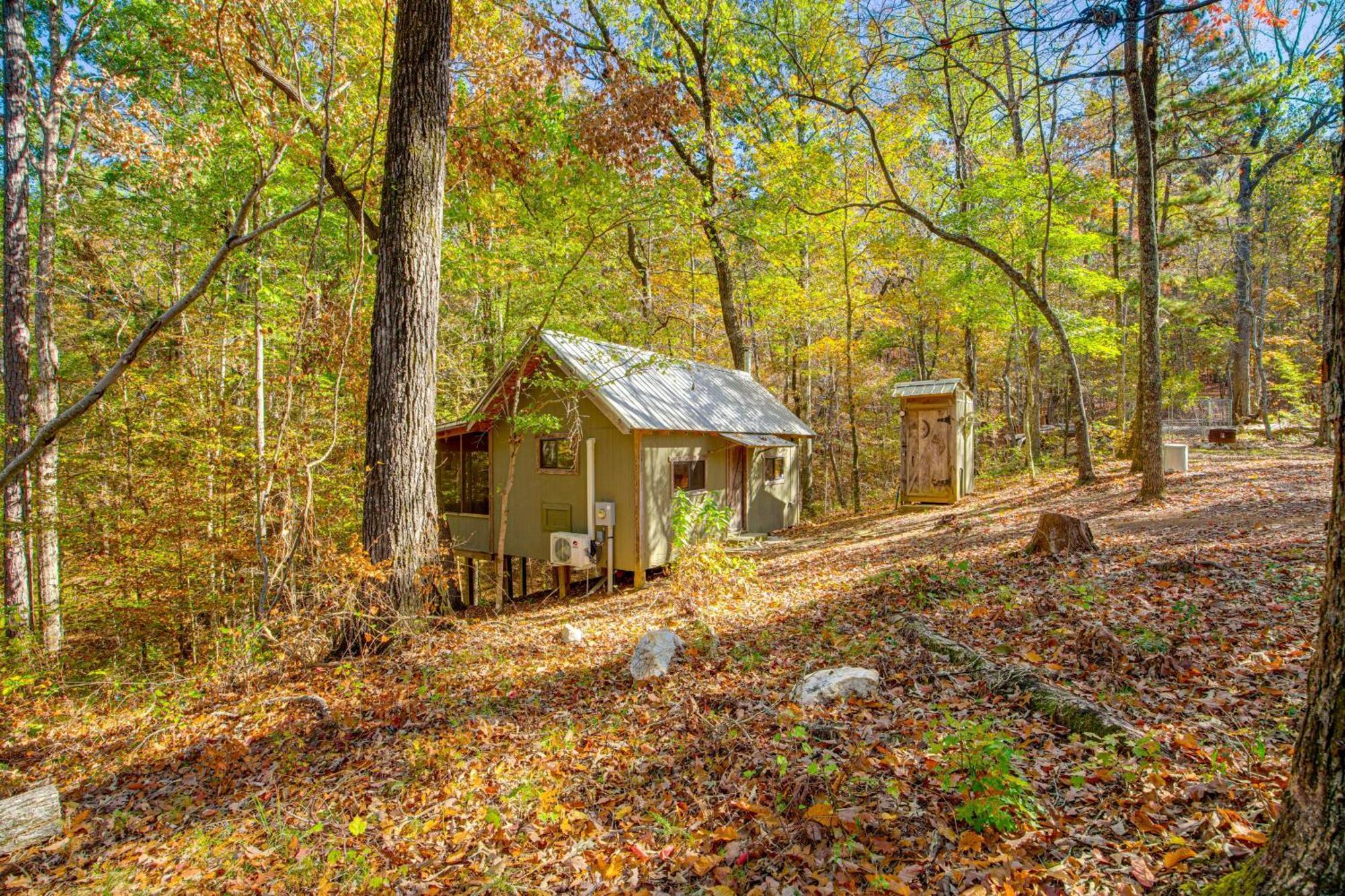 Secluded Tallassee Cabin With Fire Pit And Porch! Dış mekan fotoğraf